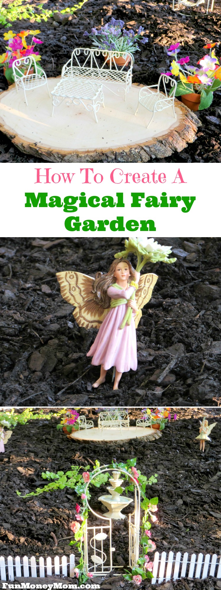 Step up the landscaping a notch and create a beautiful and magical fairy garden that any fairy would love to call home!