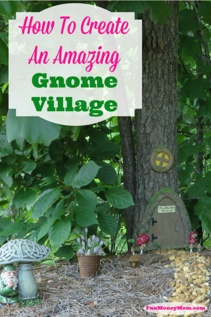 With a little ingenuity, you can create an adorable gnome village