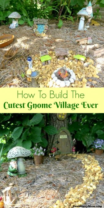 Want to create the best gnome village ever? With a few craft materials and a little creativity, you can have a fun little gnome home in your own back yard.
