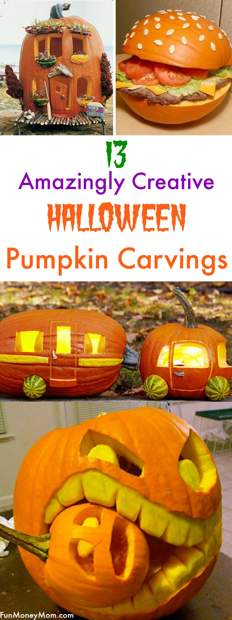 Do you love carving pumpkins with your family for Halloween? These amazingly creative pumpkin carvings will inspire you to make an incredible Halloween pumpkin of your own!