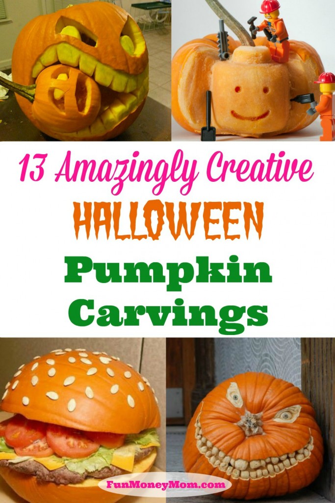 13 Amazingly Creative Halloween Pumpkin Carvings - Fun Money Mom