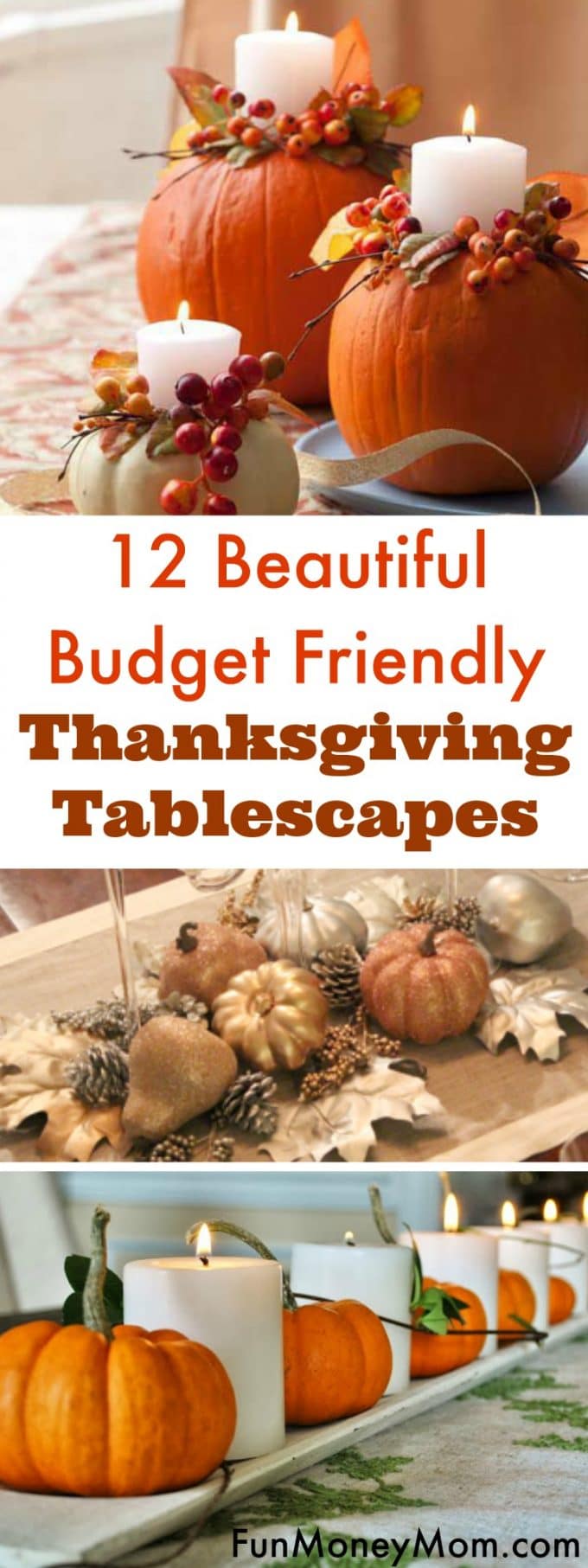 Looking for a beautiful yet budget friendly Thanksgiving Tablecape? These beautiful table settings are perfect for your holiday table
