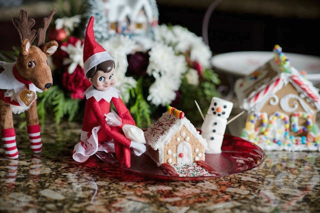 Elf On The Shelf Ideas - Gingerbread Elf