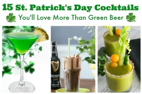 St. Patrick's Day drinks