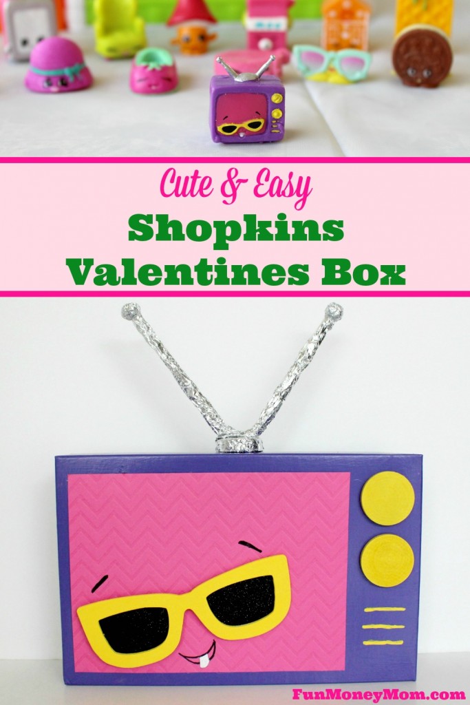 Do your little ones love Shopkins as much as mine do? If so, they're really going to love making this adorable Shopkins Valentines box! 