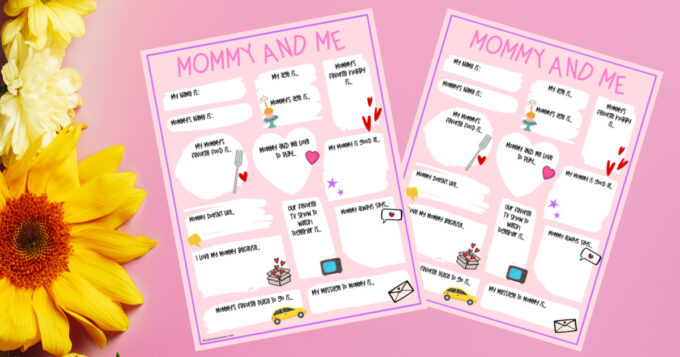 Mother's Day Questionnaire facebook