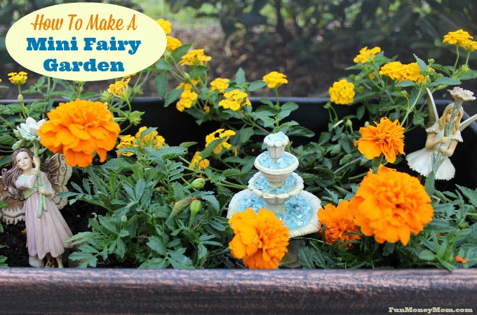 How To Make A Mini Fairy Garden