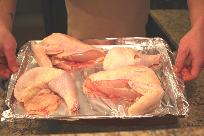Cut up a chicken step 10