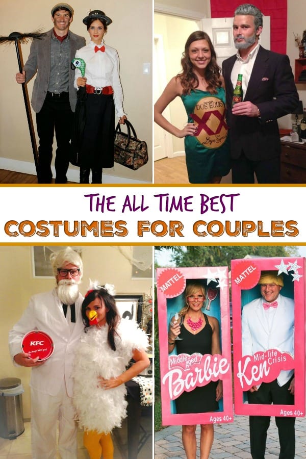 Halloween Costumes For Couples - Looking for fun and original couples costumes for Halloween? These costumes are unique and entertaining, and sure to win some costume contests! #Halloweencostumes #halloweencostumesforcouples #couplescostumes #Halloween