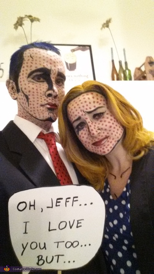 For a unique couples costume, why not dress up as modern art