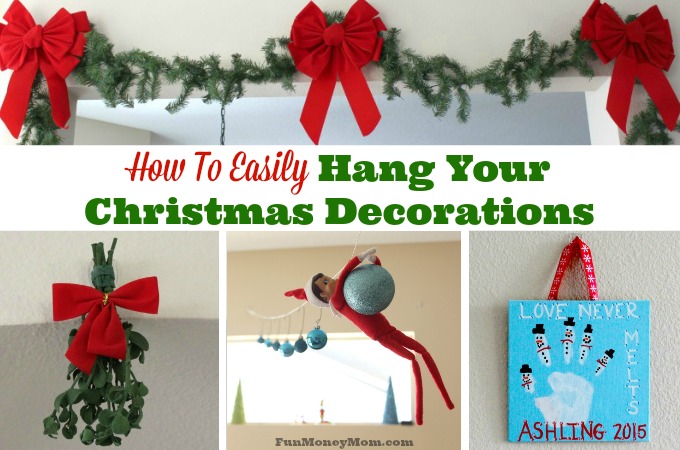 How To Easily Hang Your Christmas Decorations