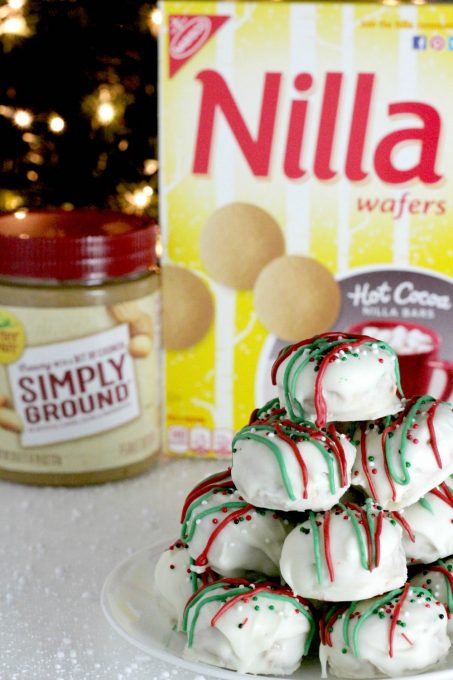 White Chocolate Peanut Butter Christmas Cookies - Fun Money Mom