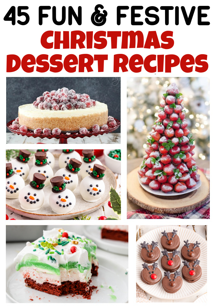 45 Festive Christmas Desserts - Fun Money Mom