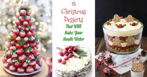 Christmas desserts facebook