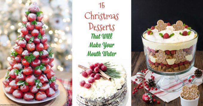 15 Christmas Desserts That'll Make Your Mouth Water | Fun Money Mom