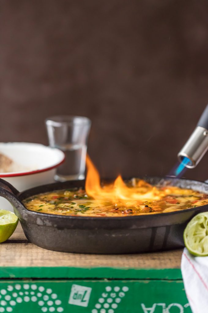 Flaming Queso is an adventurous football food