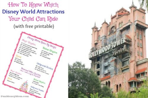 Find out which Disney World attractions your child can ride