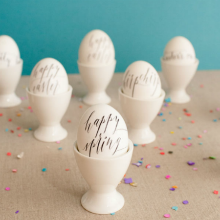 Calligraphy Easter egg ideas