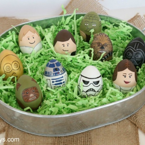 Star Wars Easter egg decorating ideas