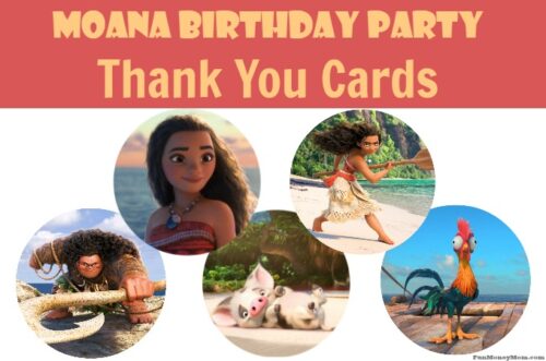 Free Printable Moana Birthday Cards Feature