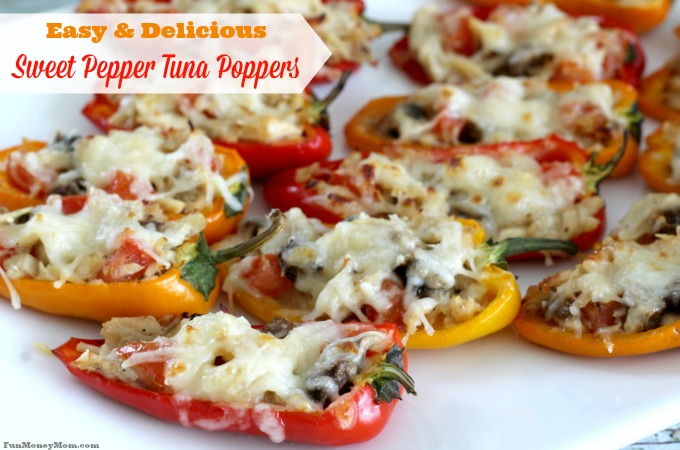 Sweet Pepper Tuna Poppers feature