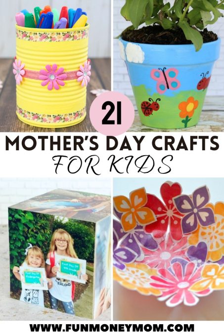 Adorable Mother's Day Crafts For Kids - Fun Money Mom