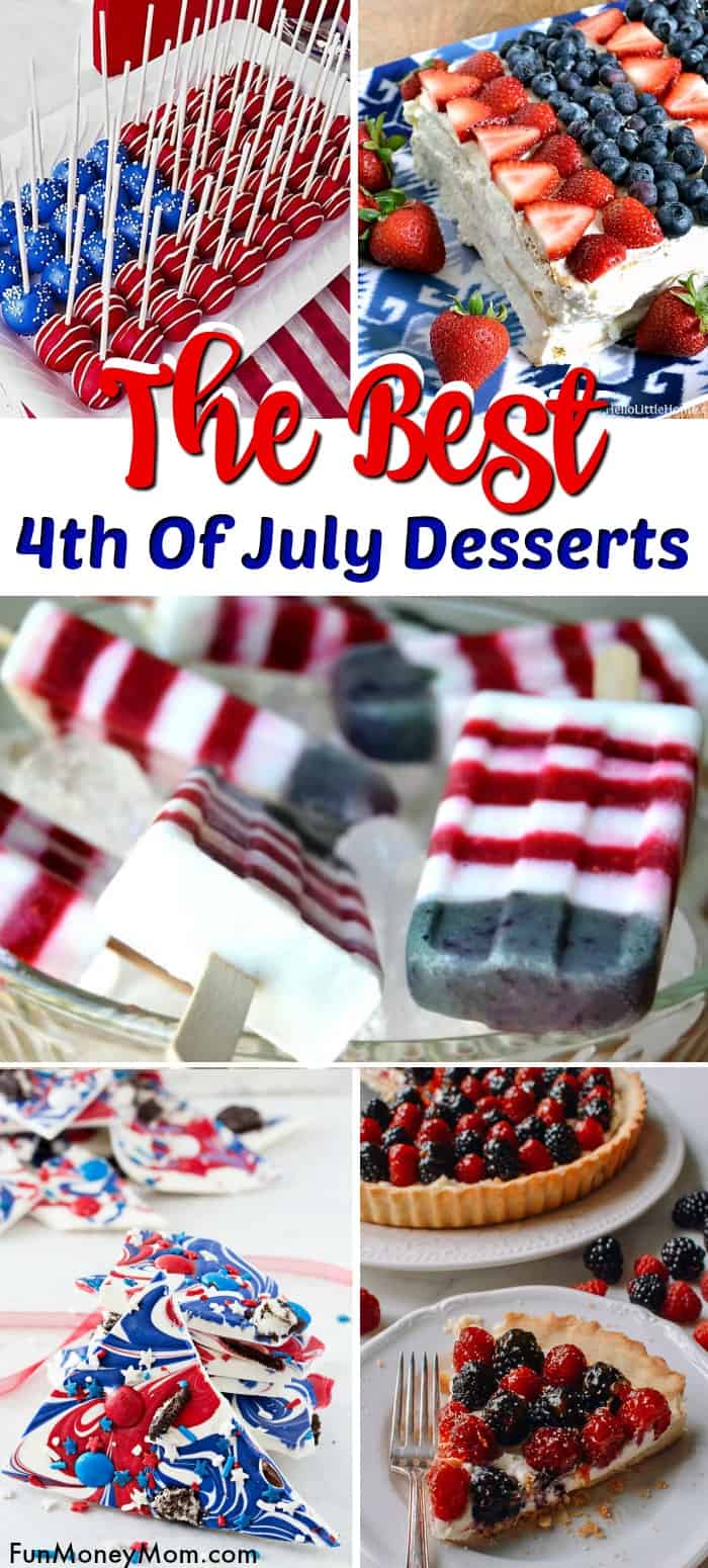 35+ Of The Best 4th Of July Desserts - Fun Money Mom