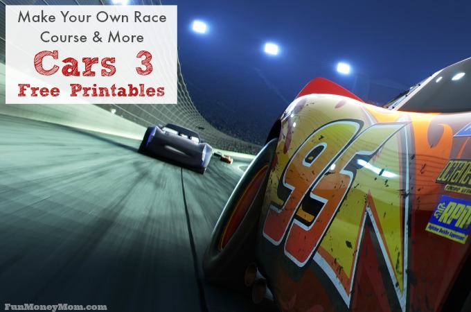 Cars 3 free printables feature