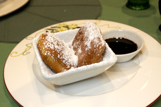 You can't leave Tiana's Place without trying the beignets