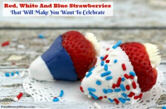 Red White And Blue Strawberries feature