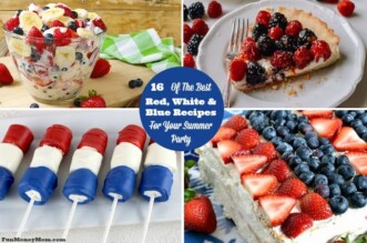 red white and blue recipes feature