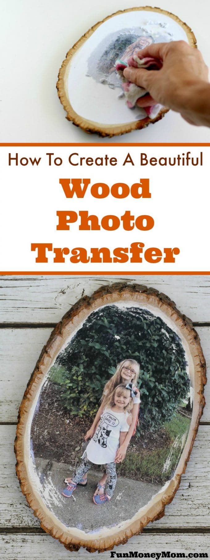 Whether you're looking for a creative photo gift, a new way to display family photos or just some fun personalized home decor, this DIY Wood Photo Transfer is perfect (and you won't believe how easy it is).