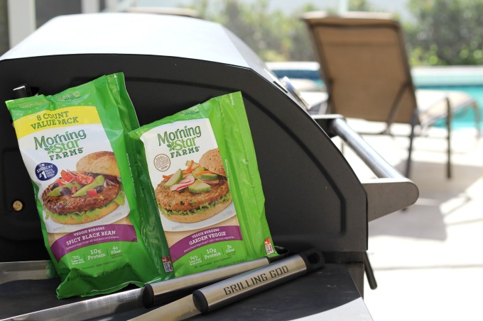 MorningStar Farms Veggie Burgers are perfect for grilling out