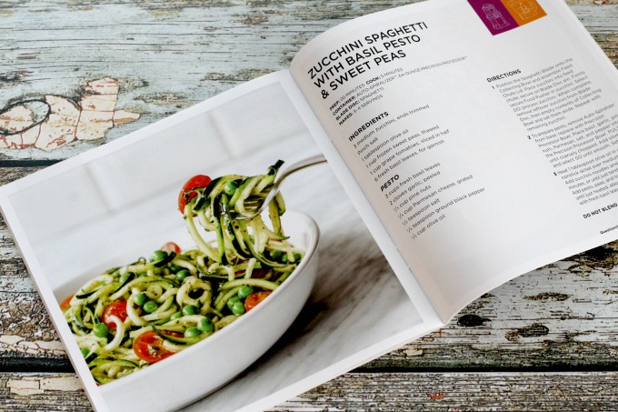 The recipe book has plenty of great ideas for breakfast, lunch and dinner