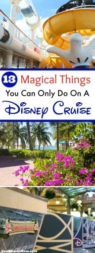 13 Things You Can Only Do On A Disney Cruise 