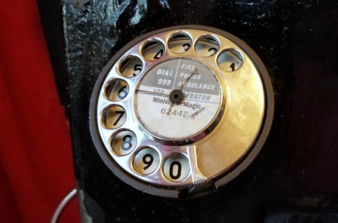 Harry Potter fans can call the Ministry Of Magic from a payphone in Universal Studios Orlando