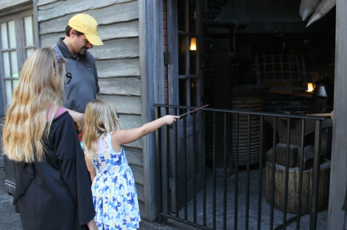 The interactive wands at Universal Studios Orlando are a fun souvenir for Harry Potter fans
