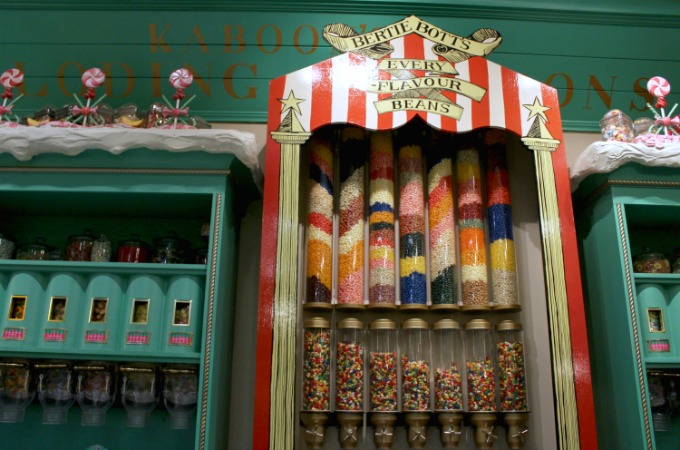Head to Honeydukes in The Wizarding World Of Harry Potter to try Bertie Bott's candy from the books and movies.