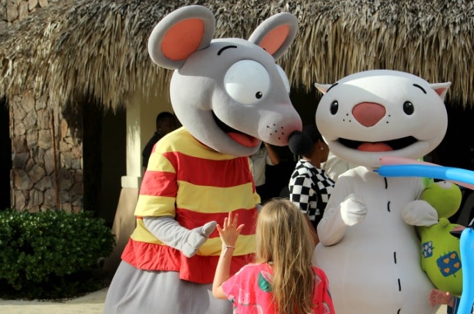 Kids will love meeting their favorite book and tv characters.