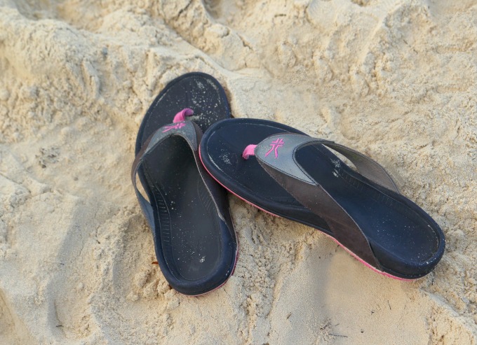 My new Kuru shoes were perfect for the theme parks and for the beach too