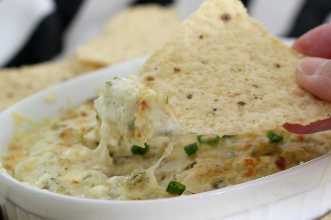 This creamy pickle dip is perfect for parties.