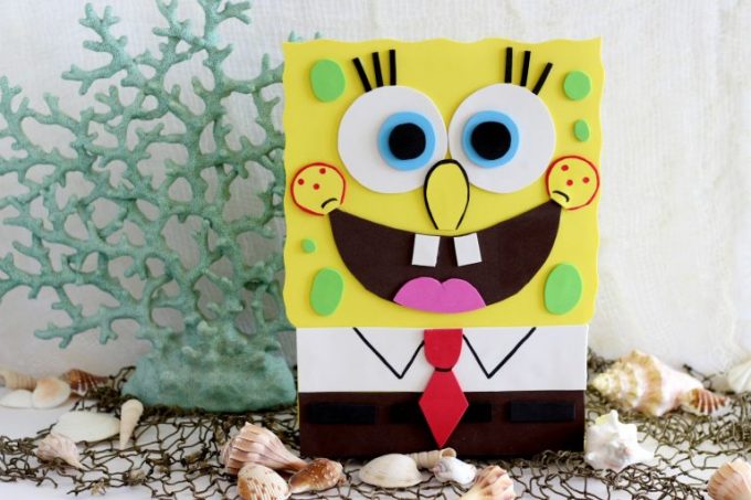 Sponge Box valentines box