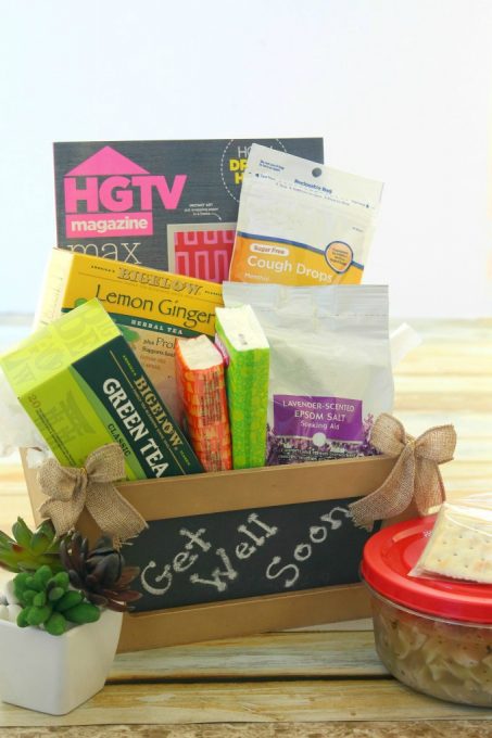 Show your friend how much you care with a Get Well Gift Basket