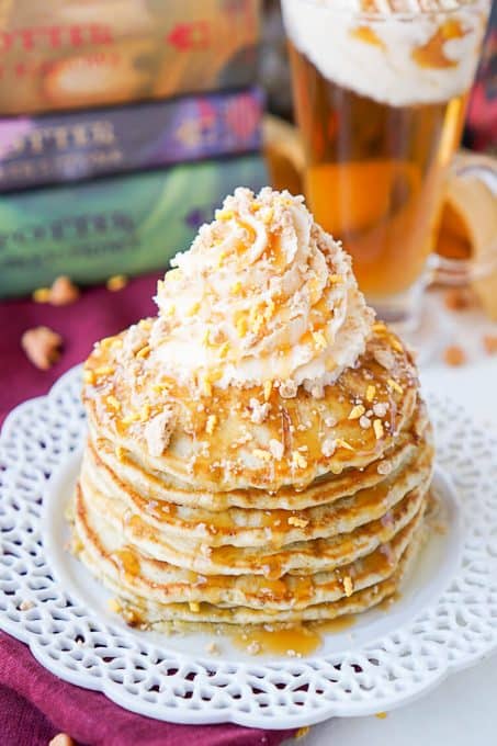 Harry Potter breakfast recipe butterbeer pancakes