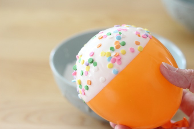 Sprinkles will make your edible chocolate bowls even prettier