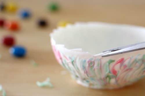 How To Make Edible Chocolate Bowls For Your Easter Candy