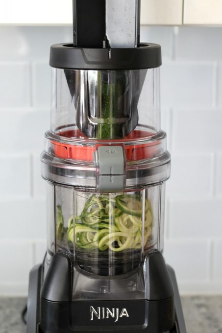 Use a spiralizer to make zucchini spaghetti