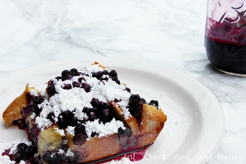 Breakfast casseroles - Blueberry French Toast