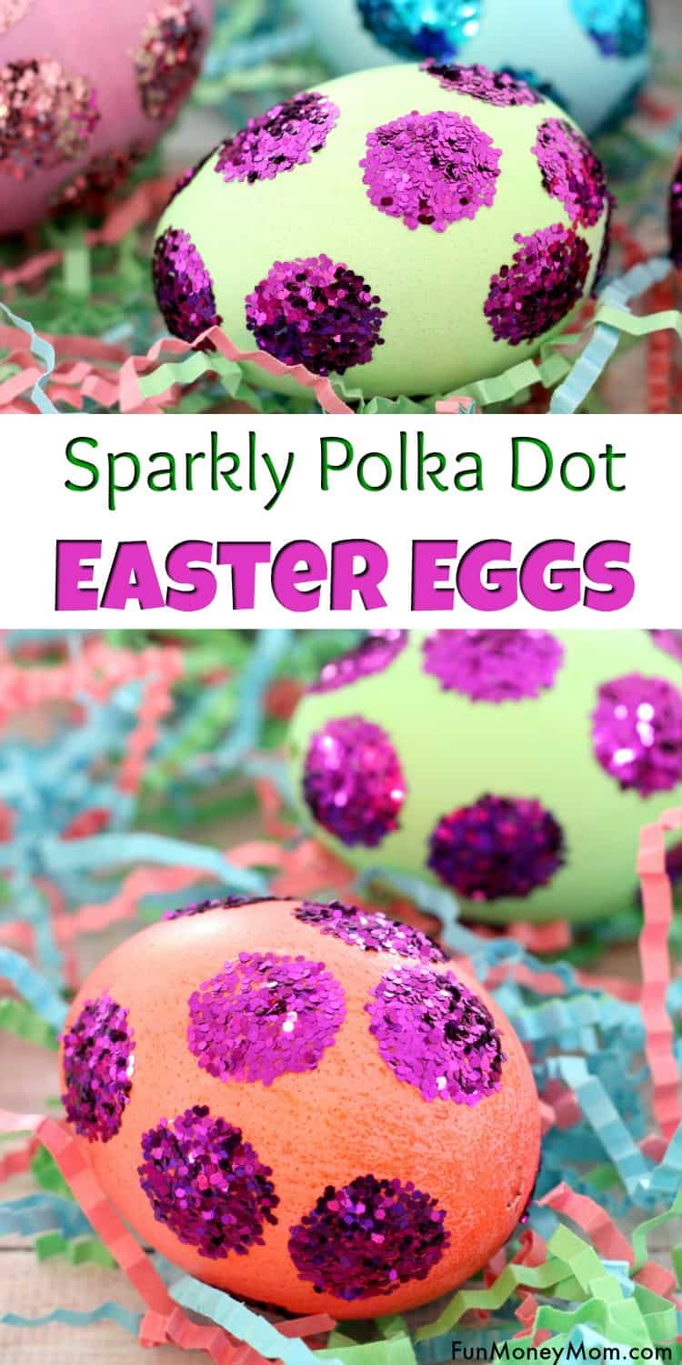 Easter egg decorations - Looking for fun Easter egg decorating ideas for the kids? These easy Easter eggs are perfect for kids but fun for the adults too. Plus, they make beautiful Easter decor! #eastereggs #easterdecor #eastercrafts 