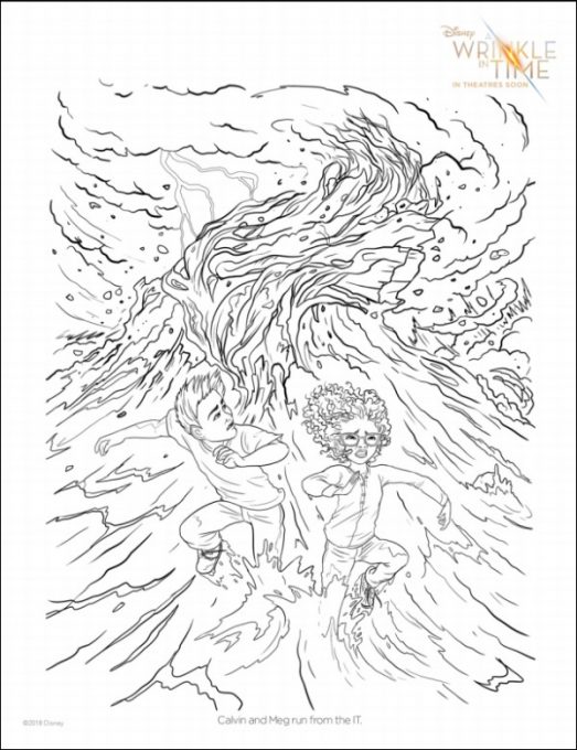 A Wrinkle In Time Coloring Page 5
